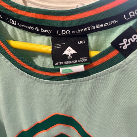 LRG Green Tank Top with Logo - Picture 2 of 3